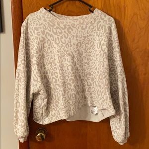 Crop top sweatshirt